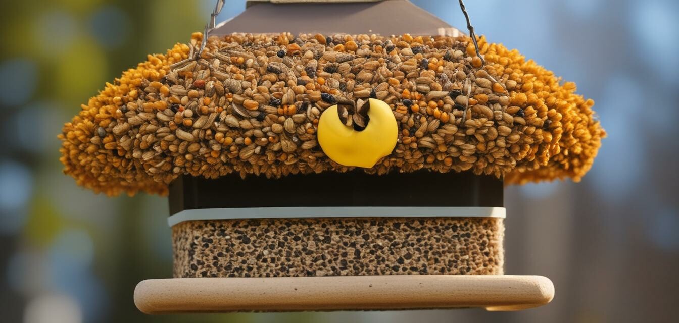 Bird feeder mix