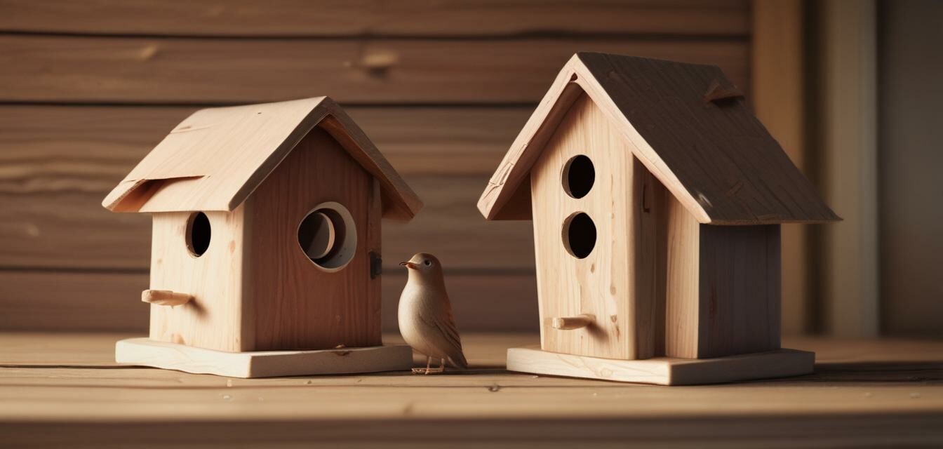 Bird house materials