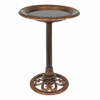 Alpine Corporation Pedestal Birdbath