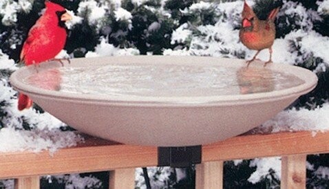 BestNest API 650 Deck Mounted Heated Bird Bath