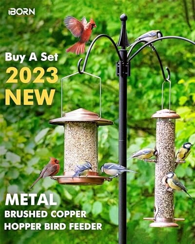 iBorn Metal Bird Feeder