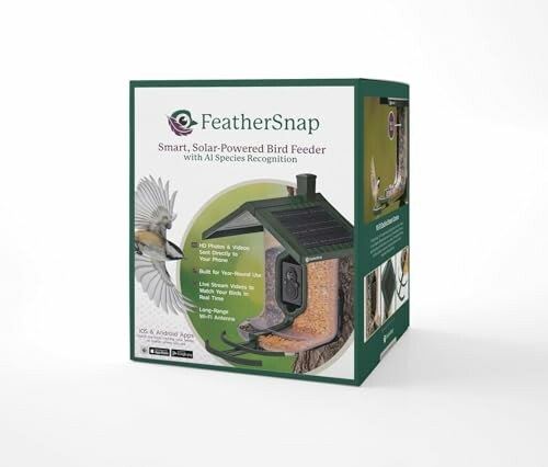 Scout Wi-Fi Solar Powered Smart Bird Feeder