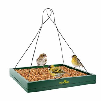 MIXXIDEA Bird Feeder Hanging Tray