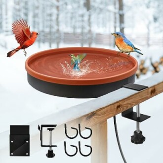 GESAIL Heated Bird Bath