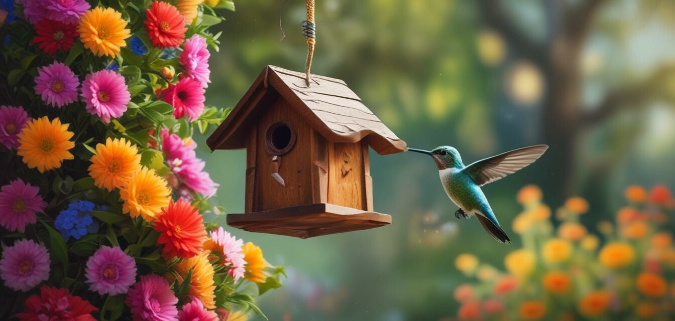 Hummingbird bird house