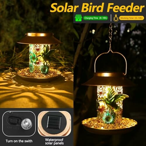 PENXUA Solar Bird Feeder