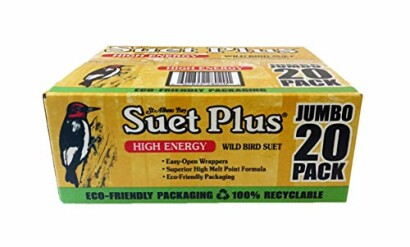 Suet Plus high energy wild bird suet jumbo 20 pack